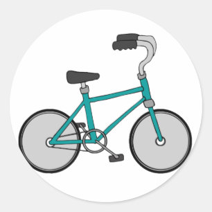Coole Fahrradaufkleber Runder Aufkleber