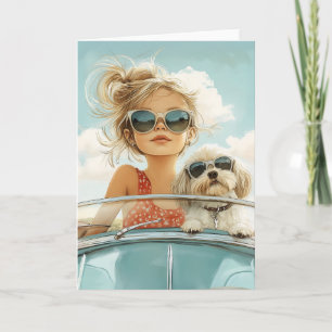 Coole Fahrt mit bester Freundschaft Einladung