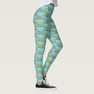 COOLE Falten-FRAGILE-Kennzeichnung mit chinesische Leggings