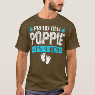 Coole Familie stolz neuen Poppie Es ist ein Junge  T-Shirt
