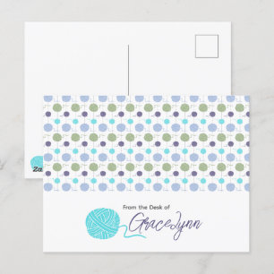 Coole Farbbandbreite Postkarte