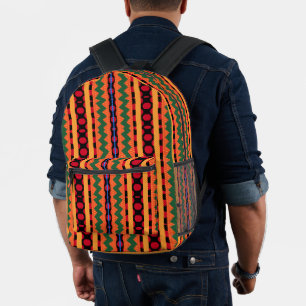 Coole Farben Entdeckungsreise nach Albergo Colmani Bedruckter Rucksack