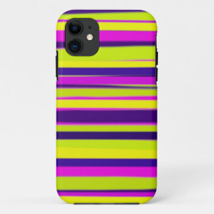 Coole Farben moderne Strickkunst iPhone 11 Hülle