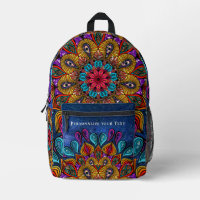 Coole Farbenfrohe Moderne Mandala Hippie Ihren Nam