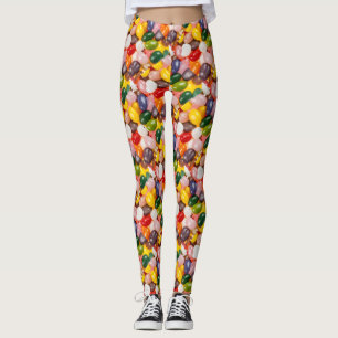 Coole, farbige Osterbohnen Leggings