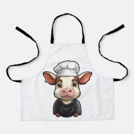 Coole Farm Tierfreude Art Niedlicher Koch Kuh Schürze