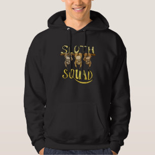 Coole Faultier-Truppe – Lustiges Design für Liebha Hoodie