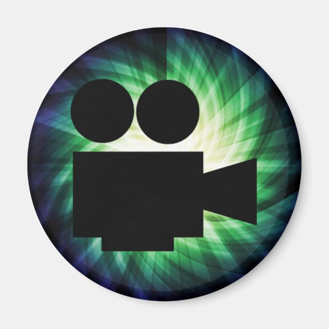 Coole Filmkamera; Videofilm Magnet (Vorne)