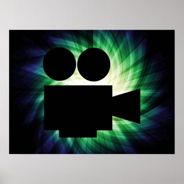 Coole Filmkamera; Videofilm Poster (Vorne)