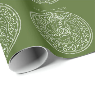 Coole Fischerei Art der Fliegenfischerei Geschenkpapier