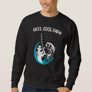 Coole Fischerei Art für Männer Vater Fischfang Hoo Sweatshirt