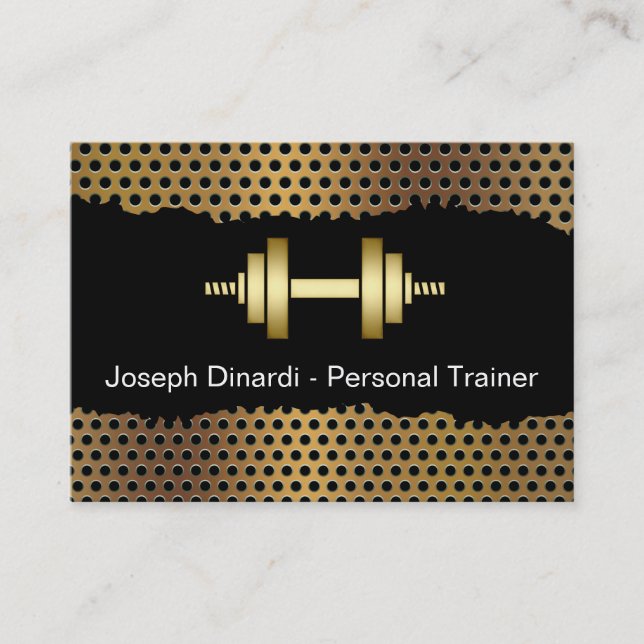 Coole Fitness-Trainer-Geschäfts-Karten Visitenkarte (Vorderseite)