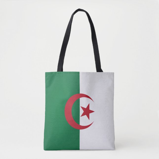 Coole Flagge Algeriens (Vorderseite)