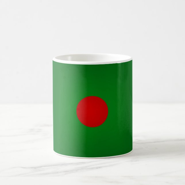 Coole Flagge Bangladeschs Kaffeetasse (Mittel)
