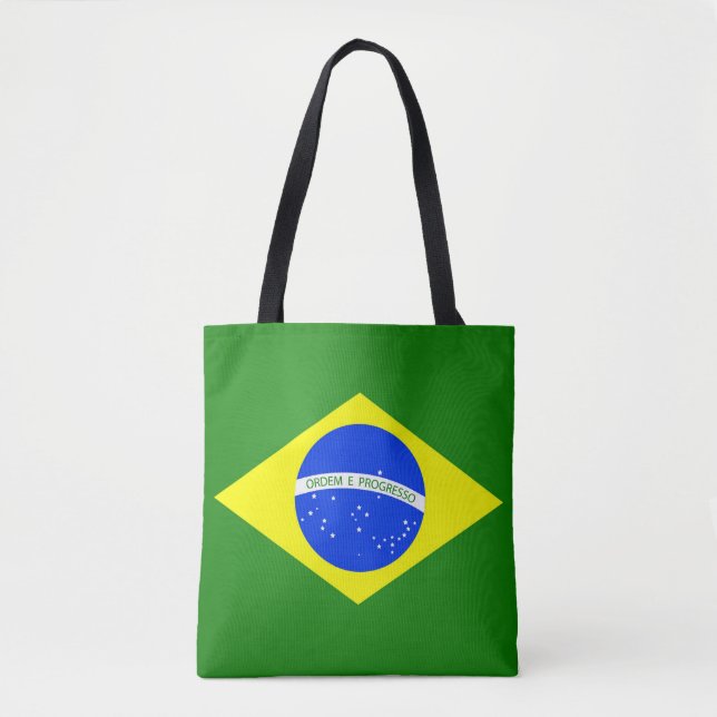 Coole Flagge Brasiliens (Vorderseite)