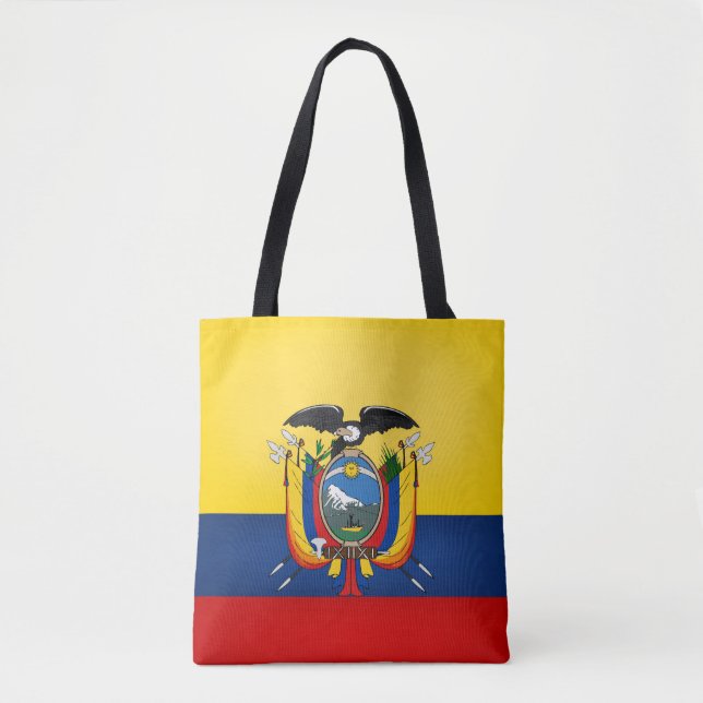Coole Flagge Ecuadors (Vorderseite)