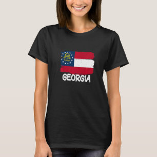 Coole Flagge Georgiens T-Shirt