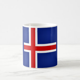 Coole Flagge Islands Kaffeetasse