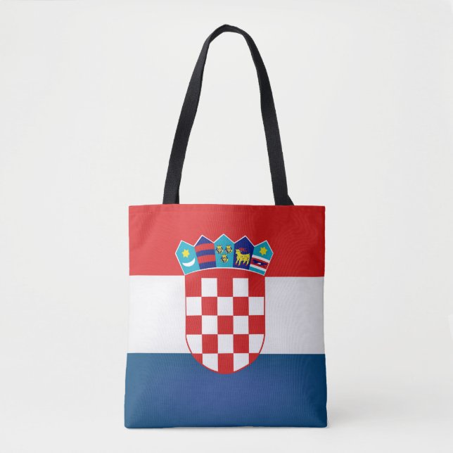Coole Flagge Kroatiens (Vorderseite)