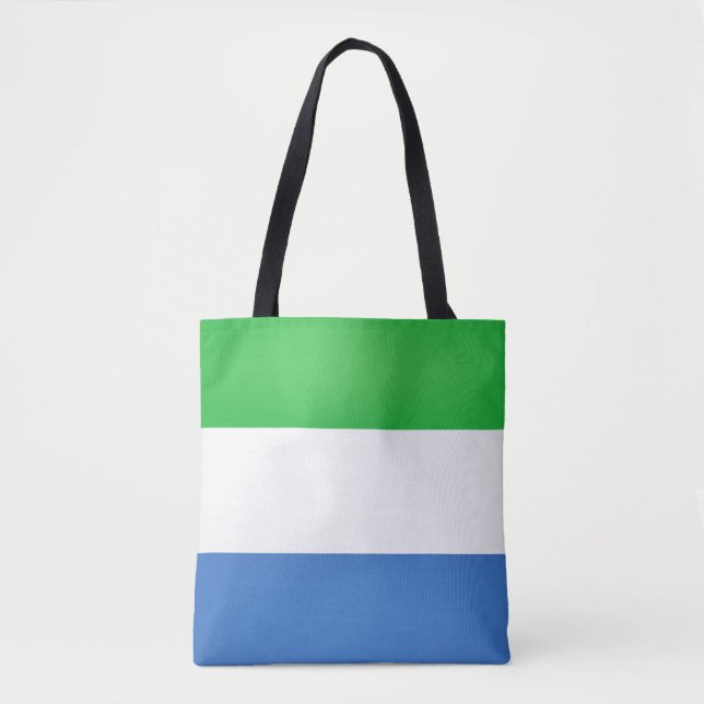 Coole Flagge Sierra Leones (Vorderseite)