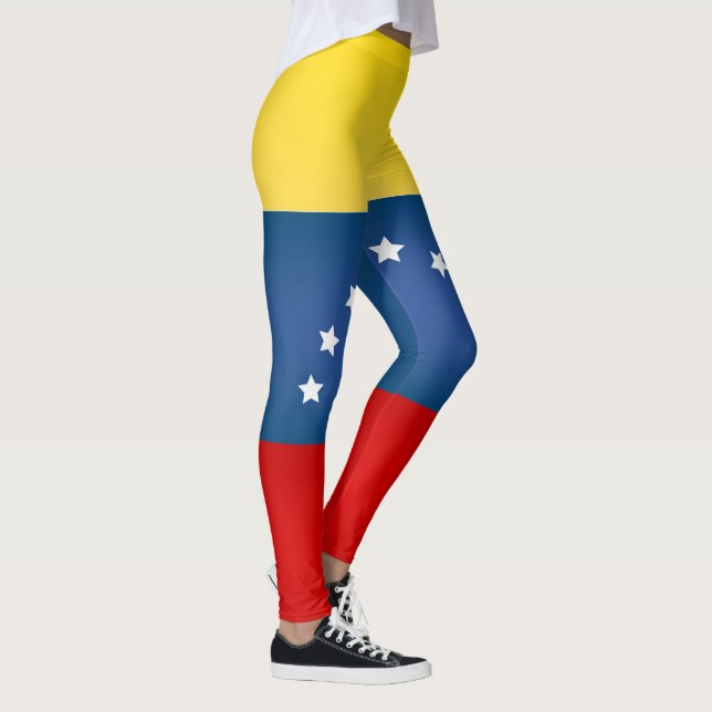Coole Flagge Venezuelas Leggings (Rechts)