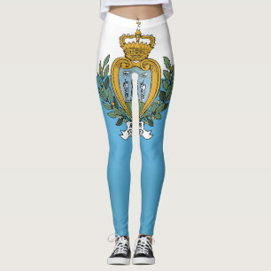 Coole Flagge von San Marino Leggings