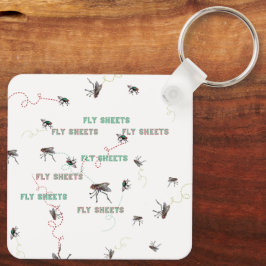 COOLE FLY SHEETS-GESCHICHTE SCHLÜSSELANHÄNGER