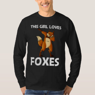 Coole Fox für Mädchen Mama Allesfressende Säugetie T-Shirt