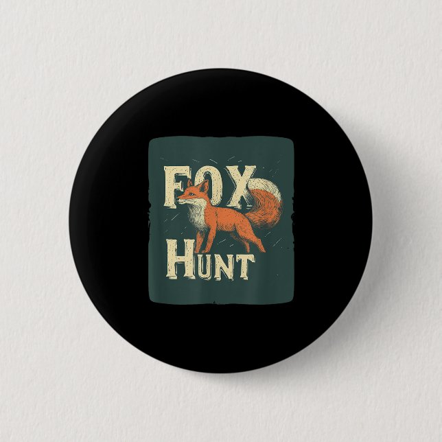 Coole Foxenjagdkostüme für Erwachsene und Kinder Button (Vorderseite)
