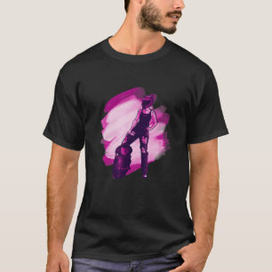 Coole Frau Elektrisches Einrad T-Shirt