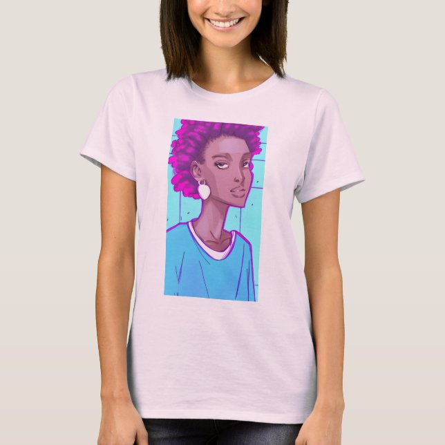 Coole Frau T-Shirt (Vorderseite)