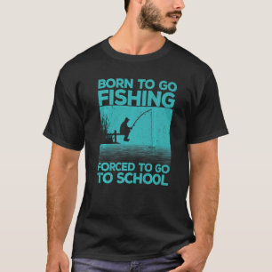 Coole Frauenfischerei Kinder in der Fischerei T-Shirt