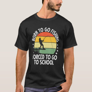 Coole Frauenfischerei Kinder in der Fischerei T-Shirt