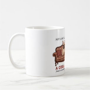 Coole Frenchie-Mutter Lustige Französische Bulldog Kaffeetasse