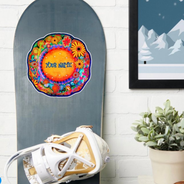 Coole Fun Bloral Custom Trendname Inspirivity Aufkleber (Von Creator hochgeladen)