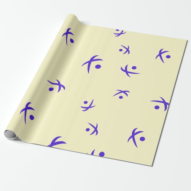Coole Fusionskontrolle Kryptowährungszeichen Geschenkpapier (Ungerollt)