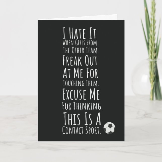 Coole Fußball-Girls Karten für ihre Spielkinder (Vorderseite)