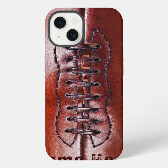 Coole Fußball iPhone Hüllen mit Ihrem NAMEN Hülle (Rückseite)