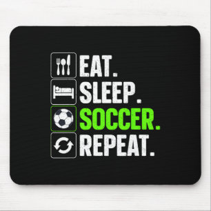 Coole Fußball-Kunst für Männer Frauen Kinder Manns Mousepad