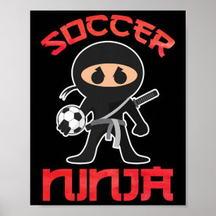 Coole Fußball-Kunst für Männer Jungen Kinder Fußba Poster