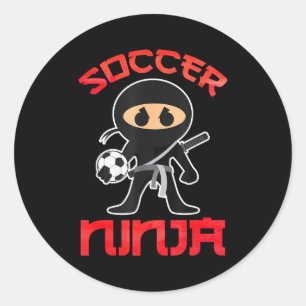 Coole Fußball-Kunst für Männer Jungen Kinder Fußba Runder Aufkleber