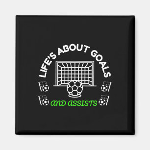 Coole Fußball-Mentalität Das Leben dreht sich um T Magnet