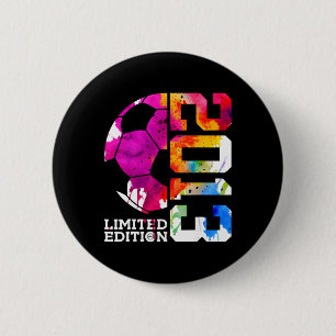 Coole Fußballdesigns und Outfits 12. Geburtstag Mä Button