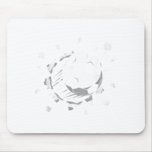 Coole Fußballgrafik Jugendfußball  Mousepad