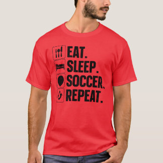 Coole Fußballmannschaft Sport Fußballspieler Junge T-Shirt