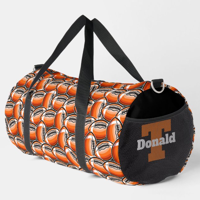 Coole Fußballsportarten Duffle Bag (Rechte Ecke)