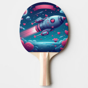 Coole/futuristische Raumschifffahrt Tischtennis Schläger