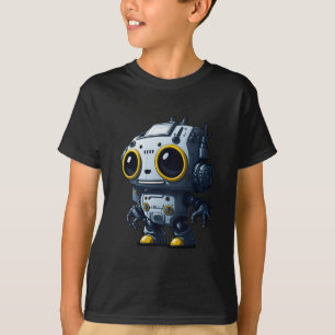 Coole futuristische Roboterkonstruktion von hoher  T-Shirt