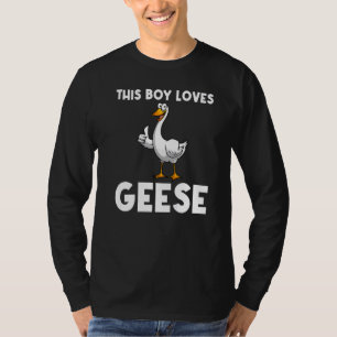 Coole Gans für Jungen Kinder Kanadagänse Vogeljäge T-Shirt