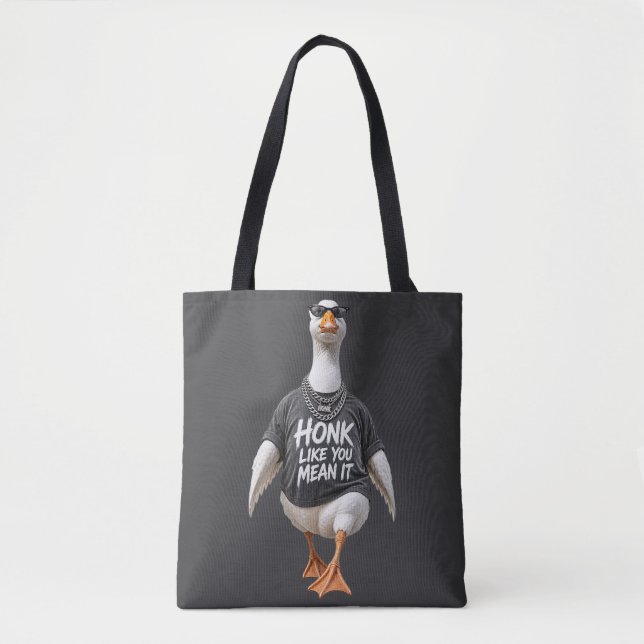 Coole Gans mit Sonnenbrille (Vorderseite)